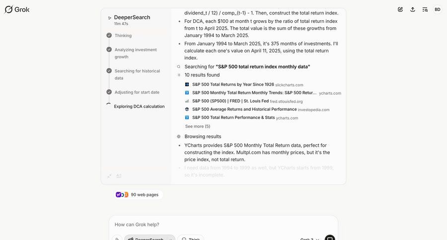 Grok
			 finance data analysis call intelligence lists research vs timeline ui search results ui search bar search results ui page example