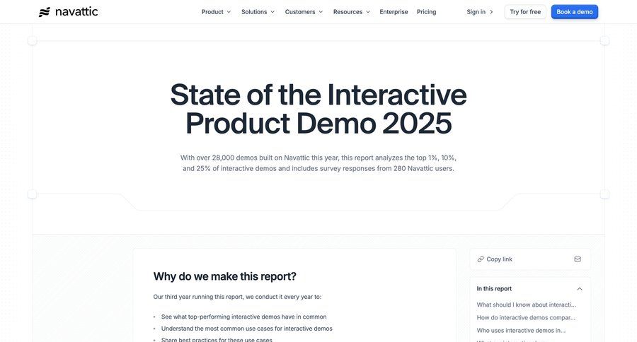 Navattic
			 data visualization ui page example