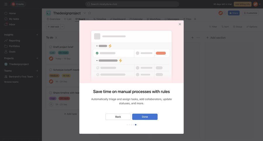 Asana
			            ux ui design