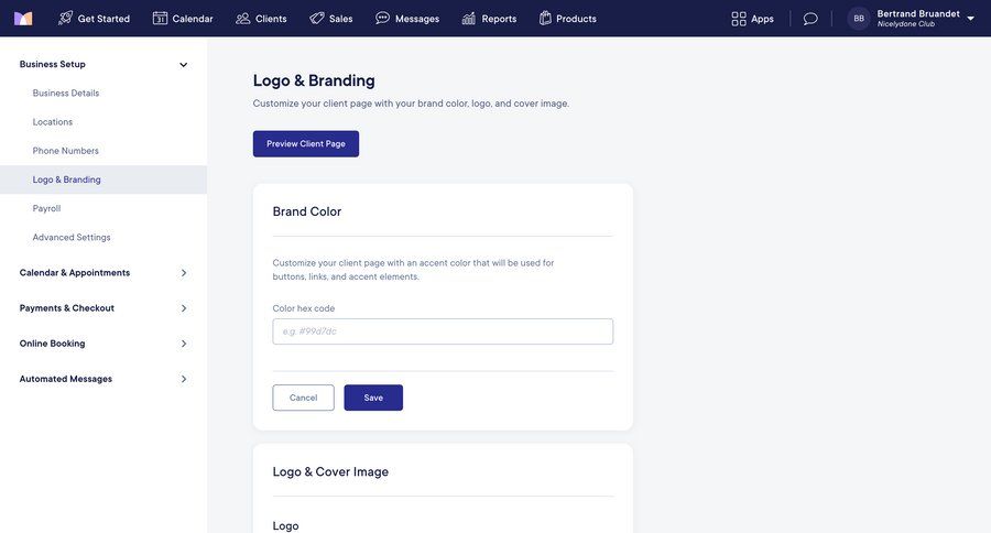 Mangomint
			 configuration settings form customize file upload upload file ui page example
