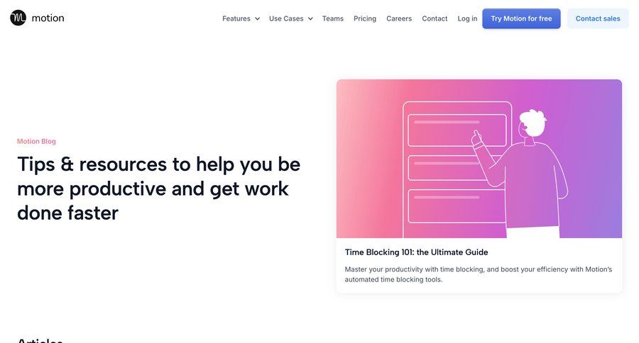Motion
			 upload documents blog templates pagination ui page example