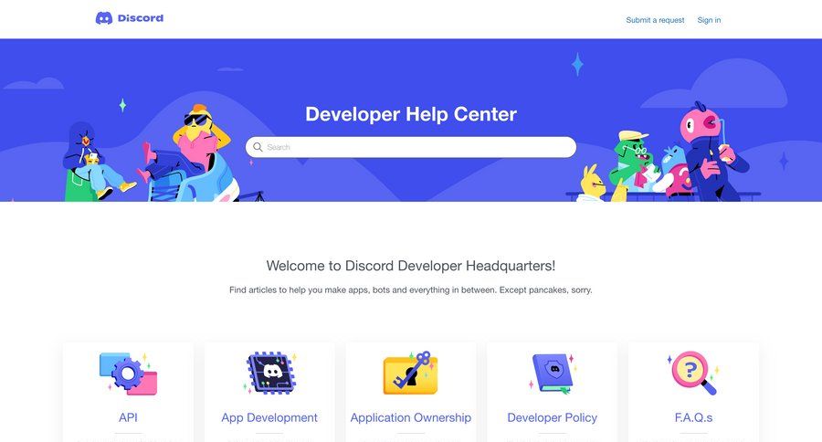 Discord
			 sign in documentation rule engine developer portal ui page example