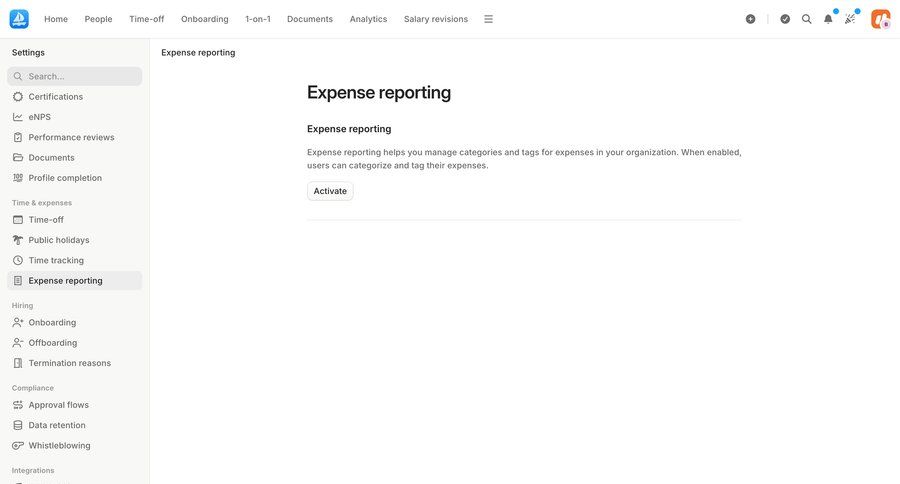 Aboard
			 expense management ui page example