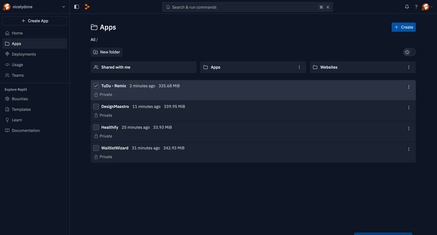 Replit
			list navigation sidebar navigation delete file management application management file list screen sidebar lists create navigation menu navigation bar menu navigation links navigation buttons search bar search menu ui page example