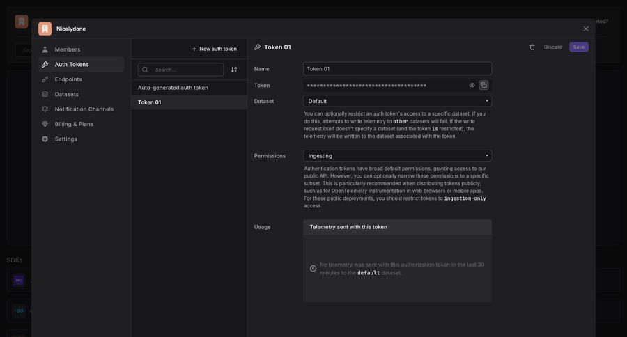 Dash0
			 configuration settings form authentication permission management sidebar security permissions ui page example