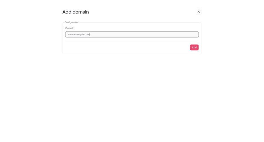 Appwrite
			 settings modal ui page example