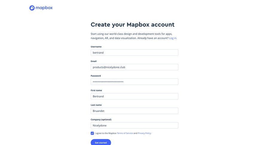 Mapbox
				signup page example