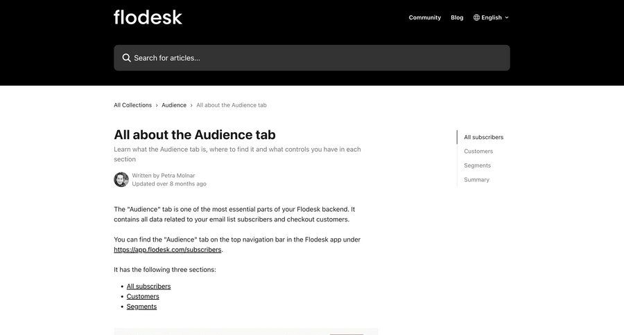 Flodesk
			 bulk delete bulk edit bulk upload bulk move checkout screen blog templates rich text newsletter signup search results ui page example