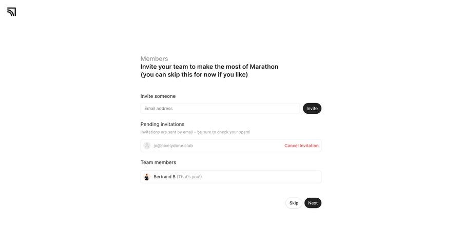 Marathon
			    ux ui design