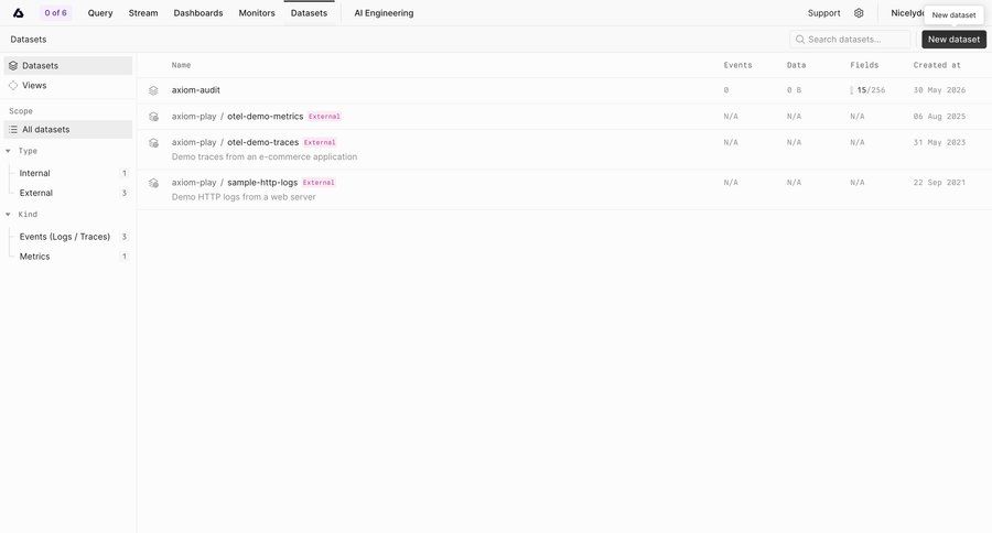 Axiom
			 data management ui page example