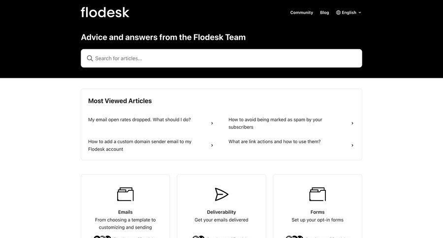 Flodesk
			 quick actions checkout screen blog templates search suggestions suggestion ui page example