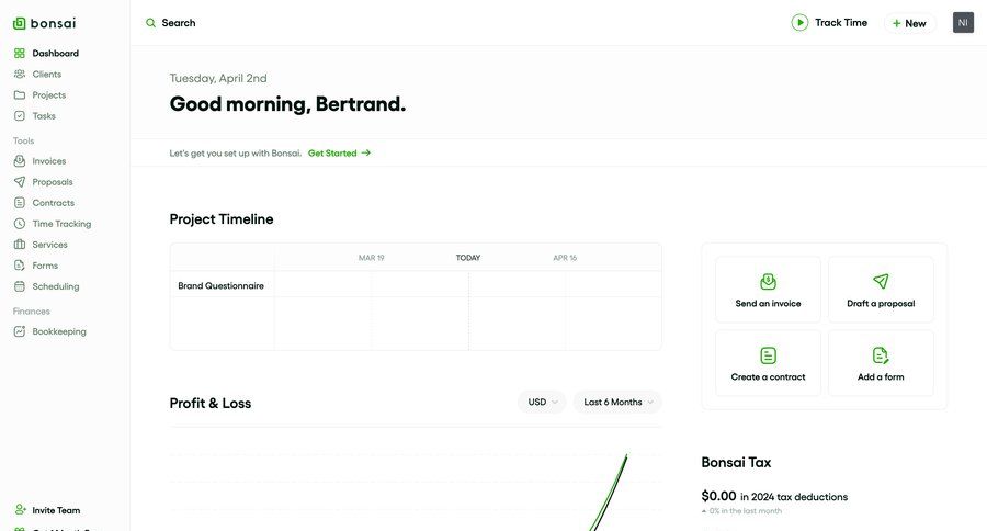 Bonsai
			home dashboard & stats task management dashboard sidebar navigation project management onboarding finance dashboard overview call intelligence sidebar monitoring business intelligence kpi dashboard progress bar ui page example