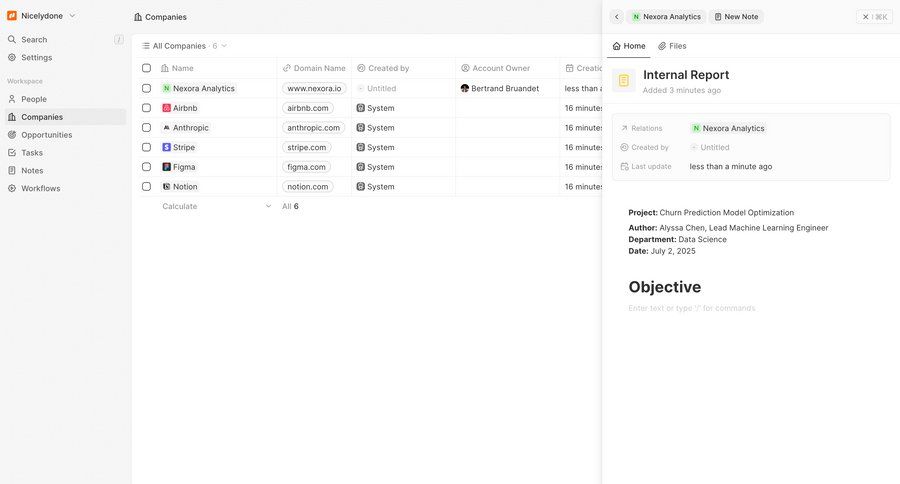 Twenty
			 task management data management dashboard sidebar navigation project management grid onboarding account setup full-screen layout data analytics navigation menu table ui page example