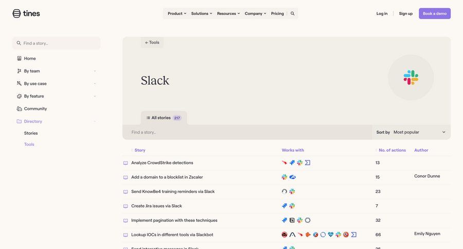 Tines
			 filters dropdown dropdown filters filter dropdown product update case studies pagination controls search menu ui page example