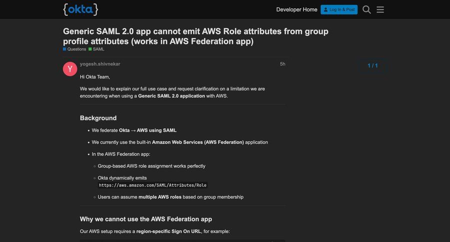 Okta
				account settings ui page example