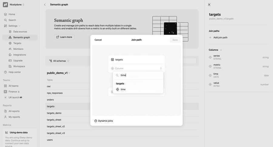Steep
			 data management sidebar navigation form modal dialog data analysis data mapping data analytics sidebar data visualization business intelligence table configuration screen ui page example