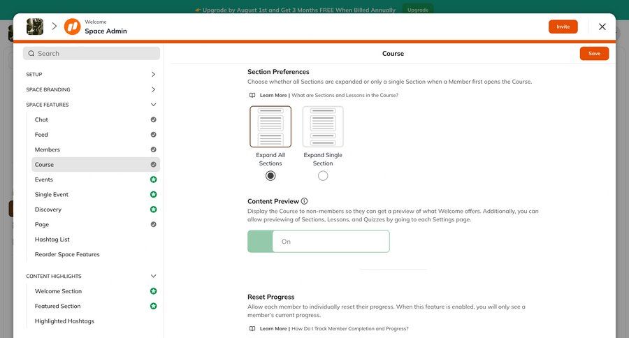 Mighty
			settings form item settings configuration settings sidebar navigation save changes configuration screen ui page example