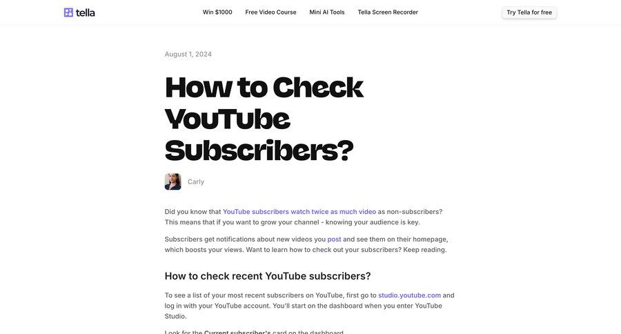 Tella
			 chrome extension quick actions check out real-time editing ui page example