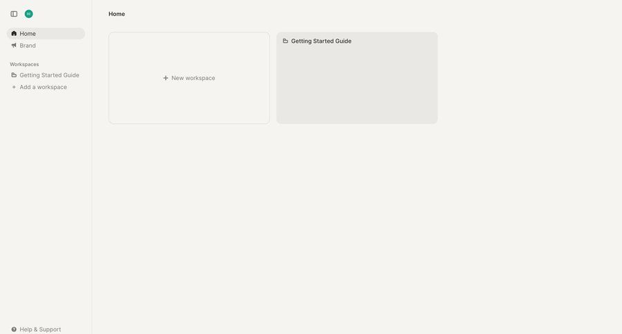 Strut
				home page example