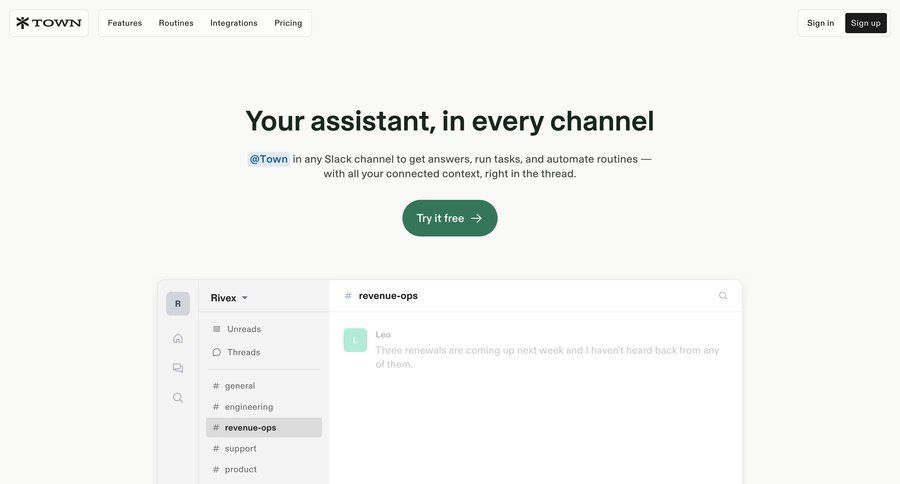 Town
			 workflow automation approval workflow b2b saas ui page example