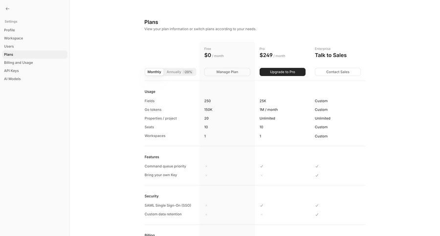 V7
			 settings account management subscription management plan comparison security service plans pricing plans subscription plans price payment options features payment page table enterprise settings payment confirmation customer support chat pricing packages pricing calculator command k ui page example