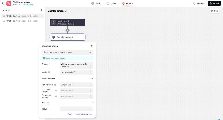 Glide
			 grid form automation workflow automation workflow configuration setup workflow builder artificial intelligence ai model selection workflow configuration workflow screen ui page example
