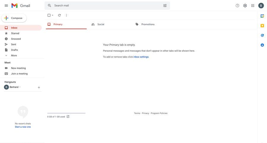 Google Mail
			 sidebar navigation email management email compose email inbox sidebar communication chat menu ui page example