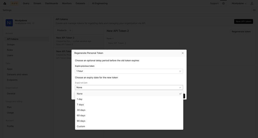 Axiom
				settings ui page example