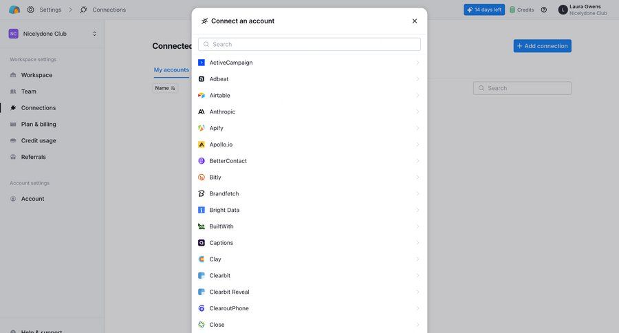 Clay
			 settings integration ui page example