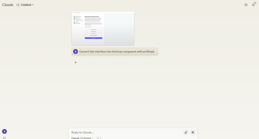 Claude
			 modal screen settings form account setup fintech account security account settings authentication security setup security configuration ui page example