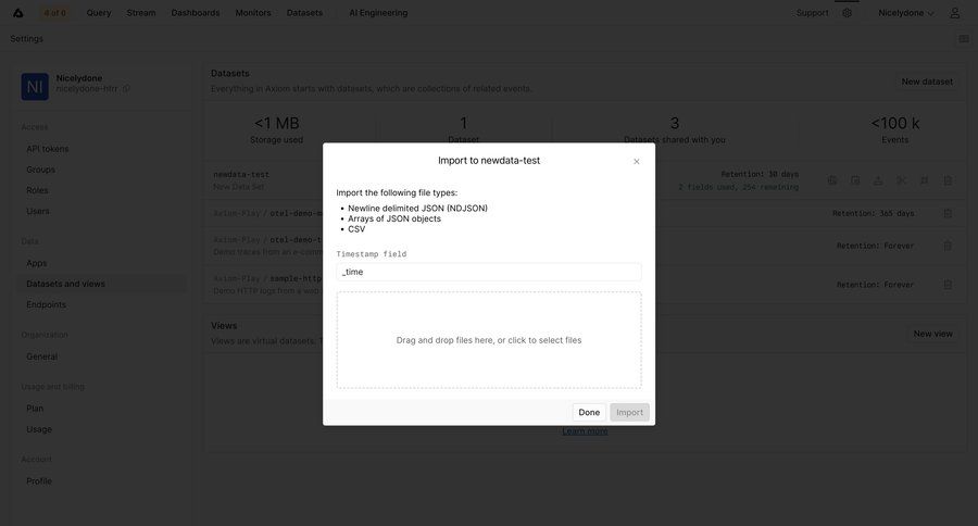 Axiom
				settings ui page example