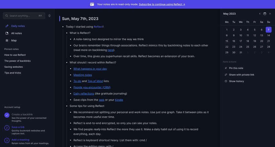 Reflect
			    ux ui design