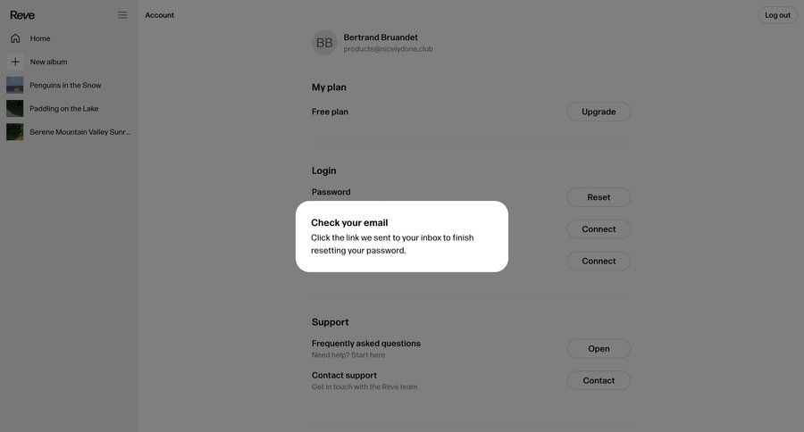 Reve
				settings ui page example