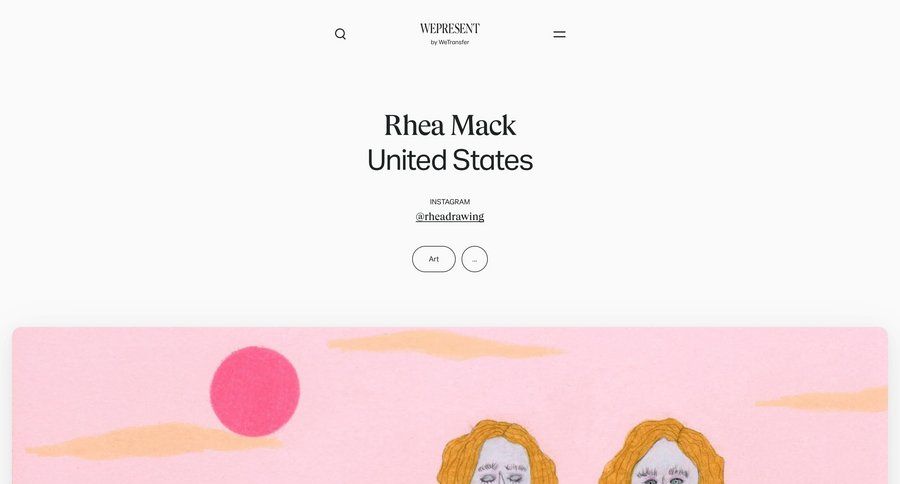 WeTransfer
			 user profile user information page user termination profile page ui page example