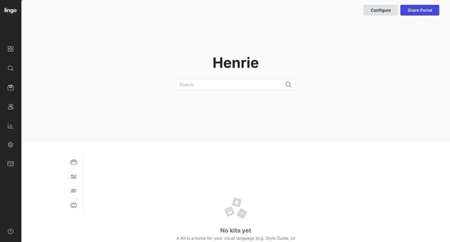 Lingo
			 dashboard sidebar navigation grid onboarding full-screen layout content discovery sidebar ui page example