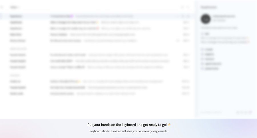 Superhuman
			     ux ui design