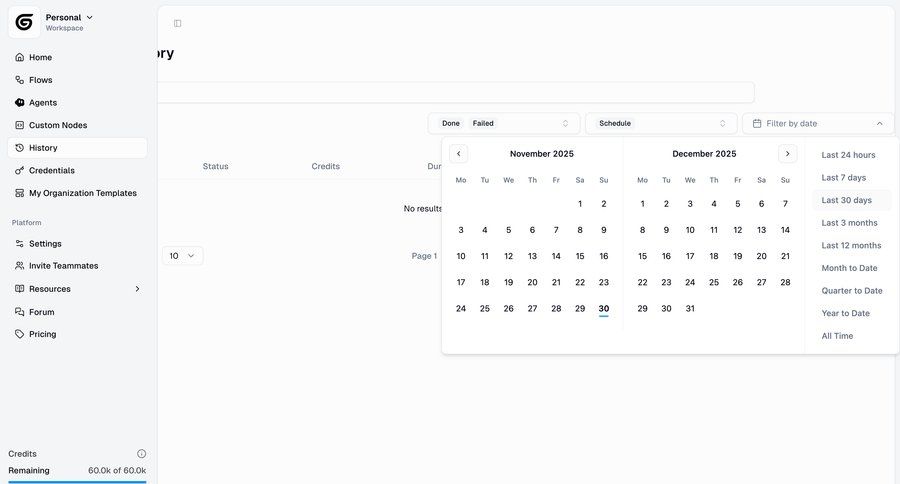 Gumloop
			 audit log ui page example