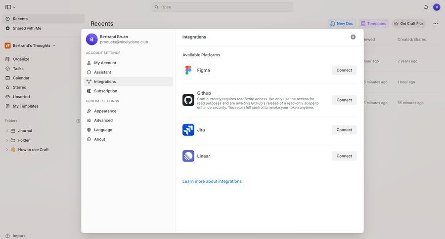 Craft
				settings ui page example