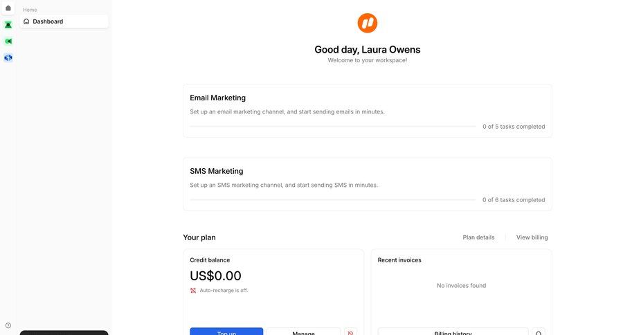 Bird
				home ui page example