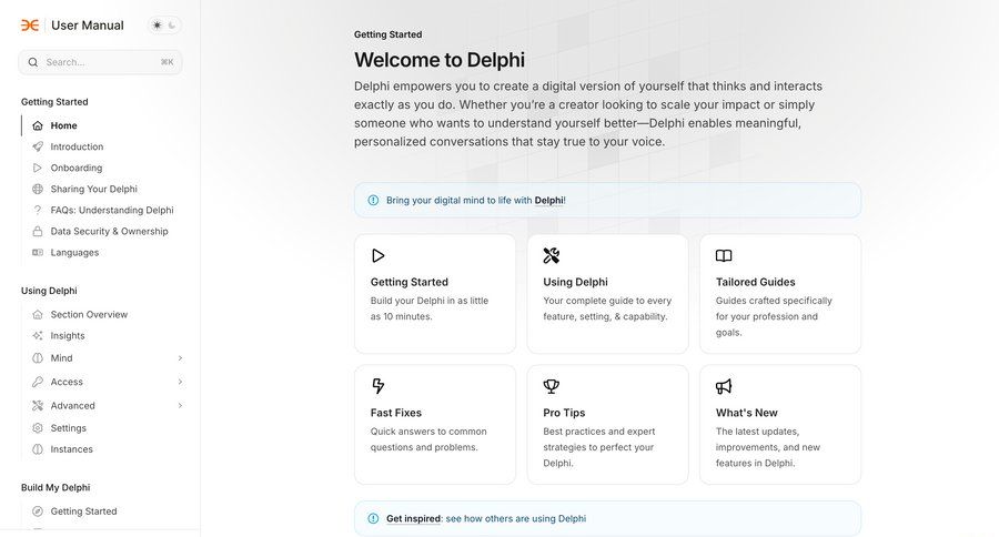 Delphi
				documentation ui page example