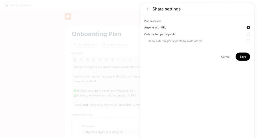 Arrows
			modal & popover sharing settings collaboration configuration settings form access control sharing ui page example