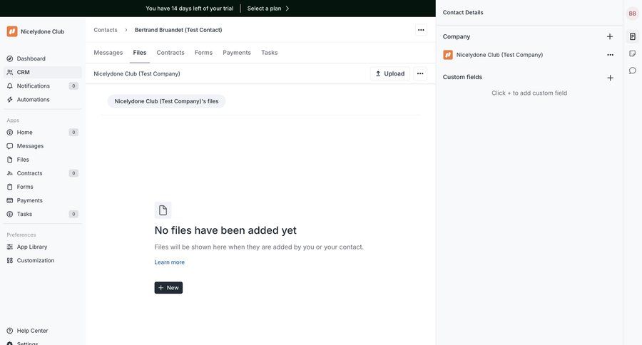 Assembly AI App Builder
			 file management trial banner b2b saas ui page example