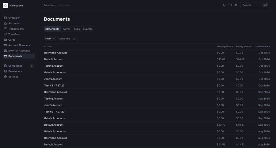 Increase
			 sidebar navigation finance document management table headers filter controls document list sidebar cards ui table version control controls ui page example