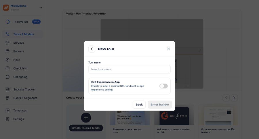 Jimo
			 dashboard grid form sidebar new create generate changelog ui page example