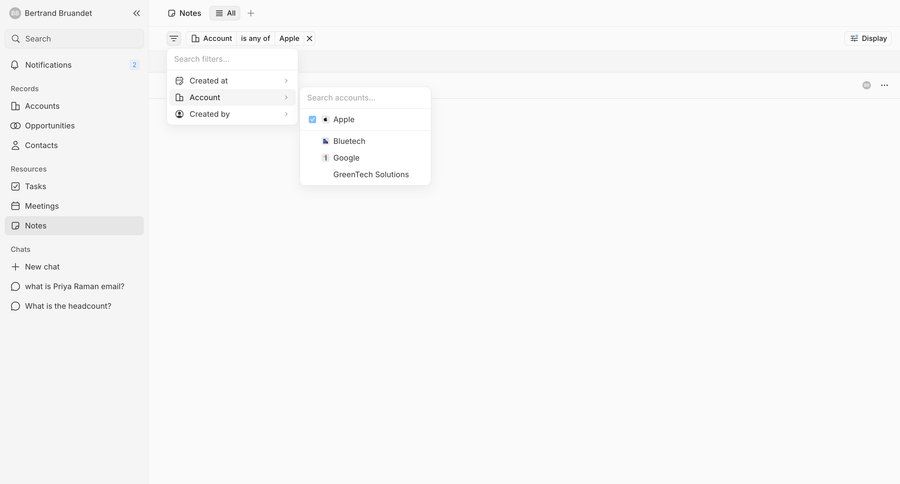 Lightfield
			 sidebar navigation advanced search ui page example