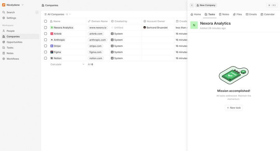 Twenty
				detail page ui page example