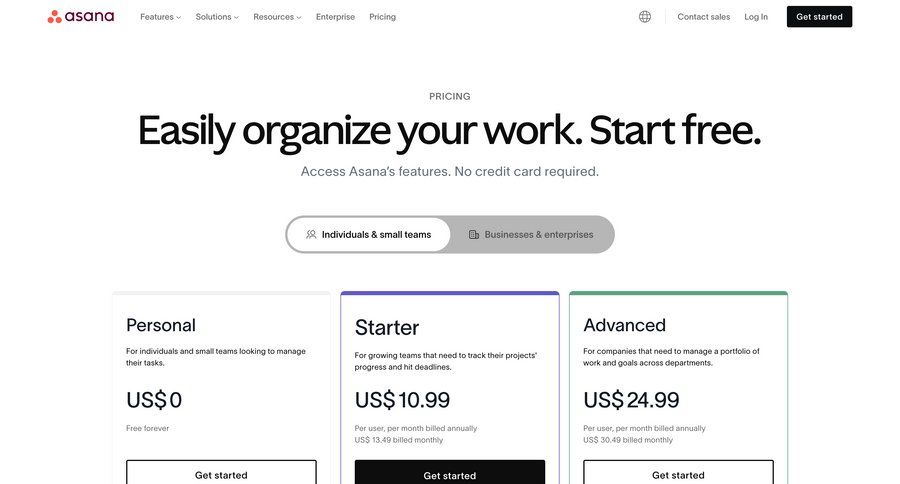 Asana
			 bulk import free tier bulk edit features management audit log service plans pricing plans subscription plans payment options comparison page payment page advanced search accordion enterprise payment confirmation global search pricing packages pricing calculator comment mode ui page example