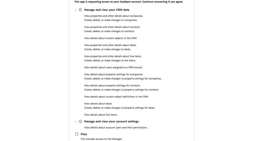 Dock
			 settings account settings file management integration setup permission management accordion review ui page example