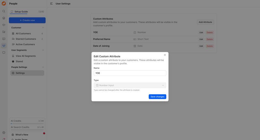FeatureOS
			 configuration settings user management form save changes sidebar table ui page example