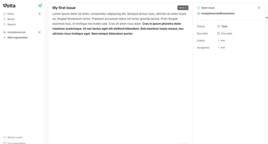 Volta
			         ux ui design